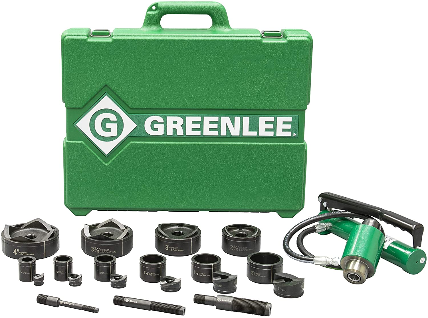 Greenlee 767 Knockout Punch Set with Case East Central Electric Inc.